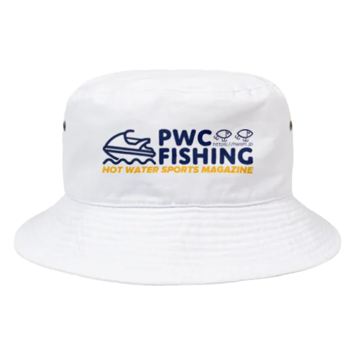 PWC FISHING（青色ロゴ） バケットハット