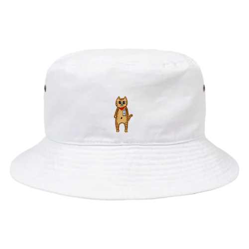 のりねこ こてつ隊長 Bucket Hat