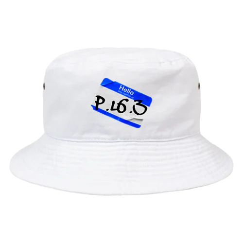 Hello P.L6.3【ブルー】 Bucket Hat