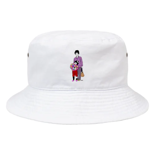 祖母と孫 Bucket Hat