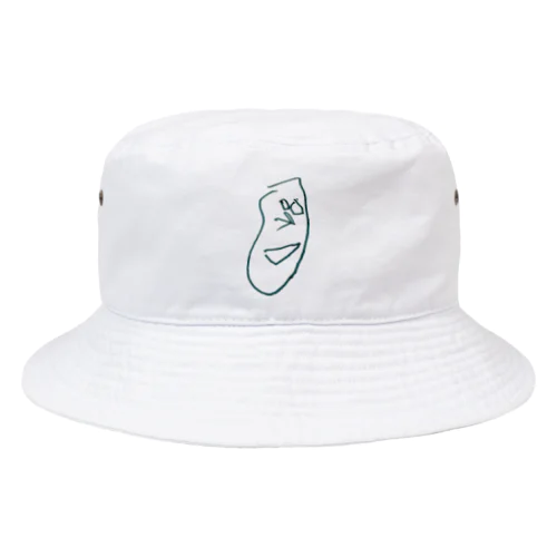 3歳がはじめて描いた人間の顔 Bucket Hat