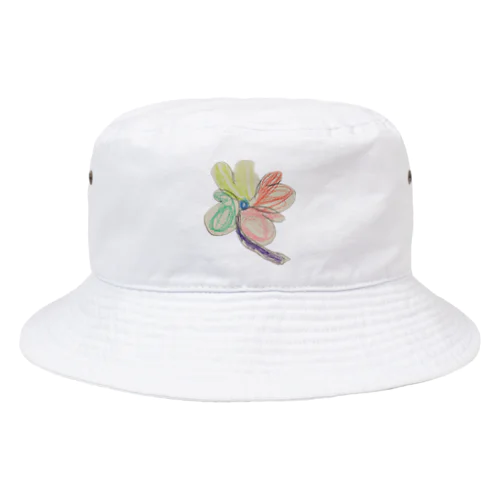 【世界にひとつ確定】子どもの絵　よつばのクローバー Bucket Hat