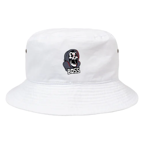 BOSS スカル Bucket Hat