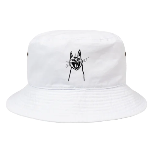 おこねこ Bucket Hat