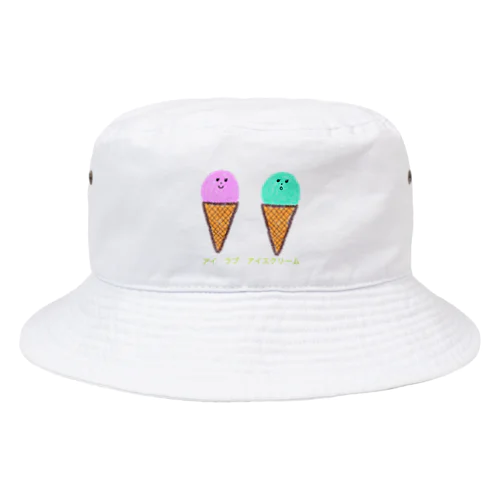 アイラブアイスクリーム Bucket Hat