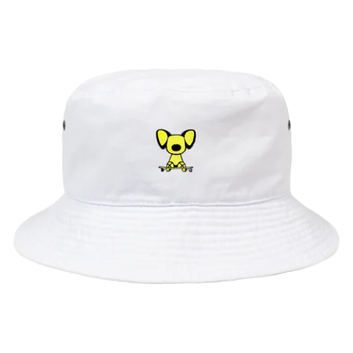 スケボー犬フィギュア Bucket Hat