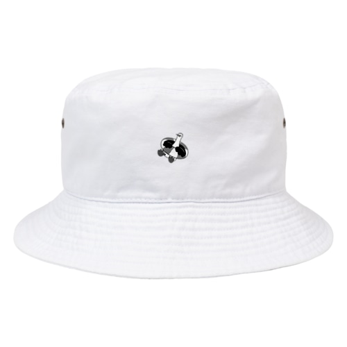 浮き輪ぷかぷか(モノクロ) Bucket Hat