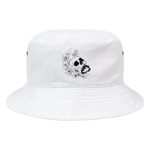 ドクロフラワー Bucket Hat