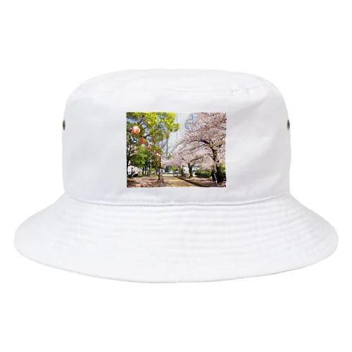 春のお出かけ Bucket Hat