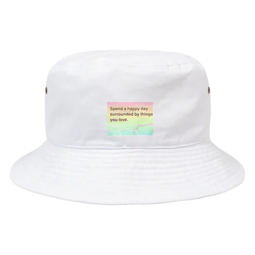 レインボー Bucket Hat