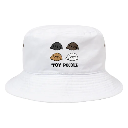 可愛いトイプードル Bucket Hat