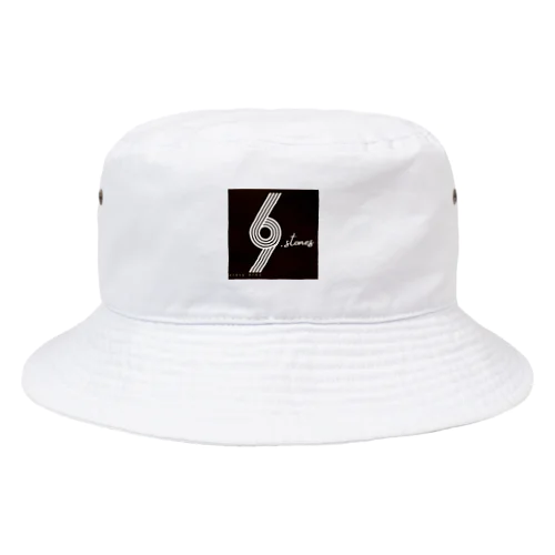 69.STONES グッズ　黒ステッカーバージョン Bucket Hat