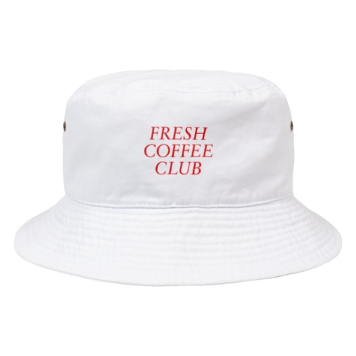 FRESH COFFEE CLUB Bucket Hat