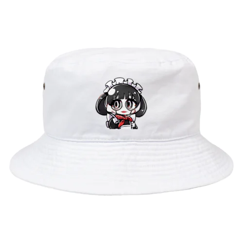 女子キャンパーレモコ Bucket Hat