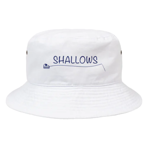 3/8ozブランド SHALLOWS 「a piece of cake」 Bucket Hat