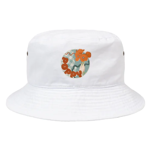 ポピー＿circle Bucket Hat