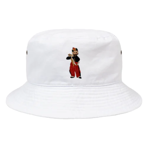 笛を吹く少年 Bucket Hat