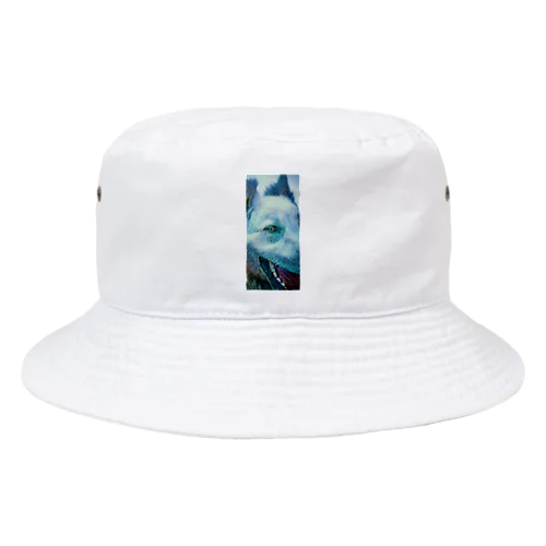 ホアイトシェパードドアップ Bucket Hat