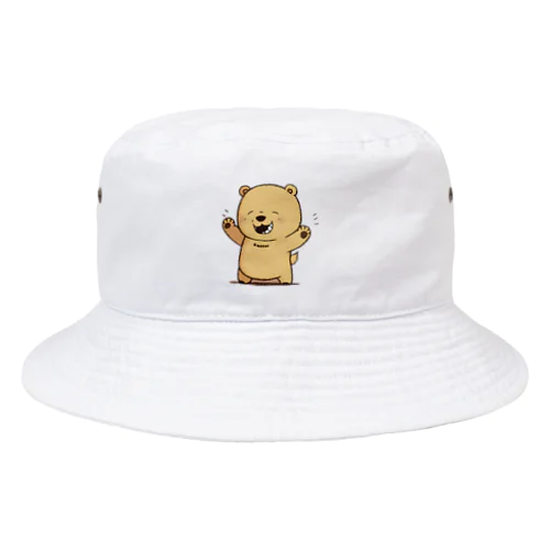 笑い熊 Bucket Hat
