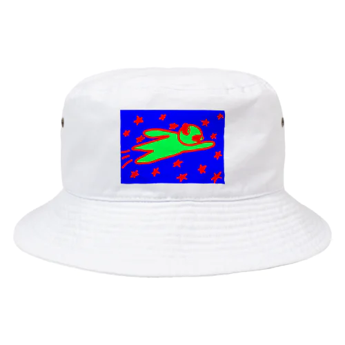 宇宙人、空を飛ぶ Bucket Hat