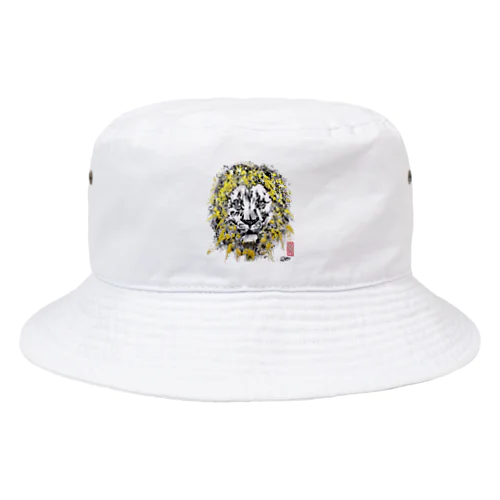 【墨絵】金獅子 Bucket Hat