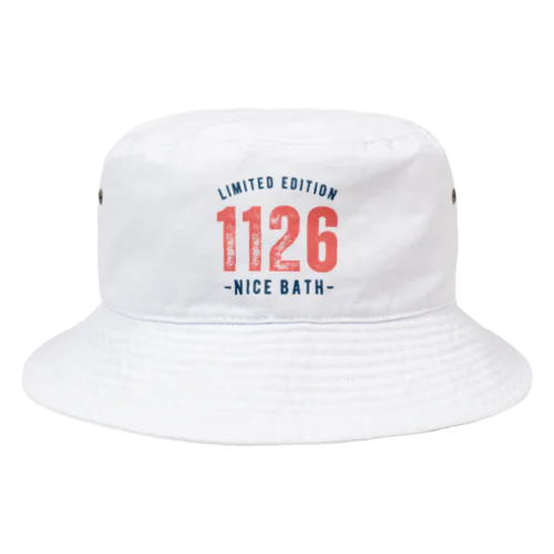 NICE BATH（前面） Bucket Hat