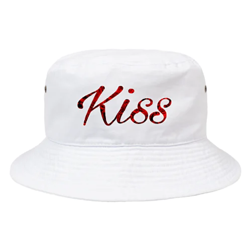 Kiss デザイン Bucket Hat