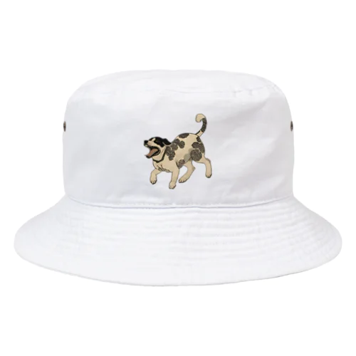 "UKIYOE" DOG 衛門 Bucket Hat