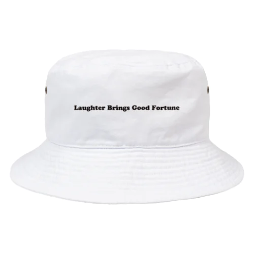 Laughter Brings Good Fortune Bucket Hat