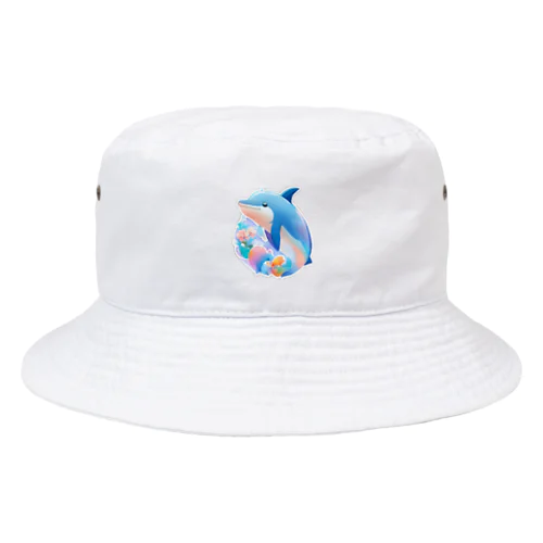 可愛いイルカ Bucket Hat