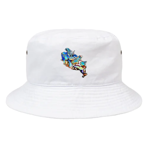 居眠りカフェ Bucket Hat