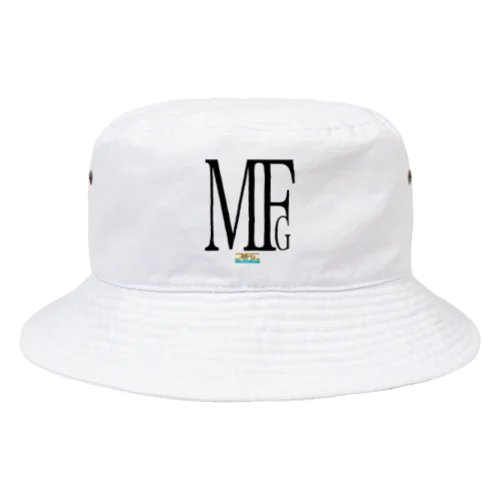 MFG(Ⅰロゴモノグラム)黒字 Bucket Hat