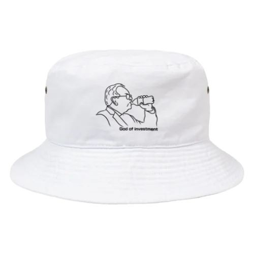 投資の神様（がいると仮定したら） Bucket Hat