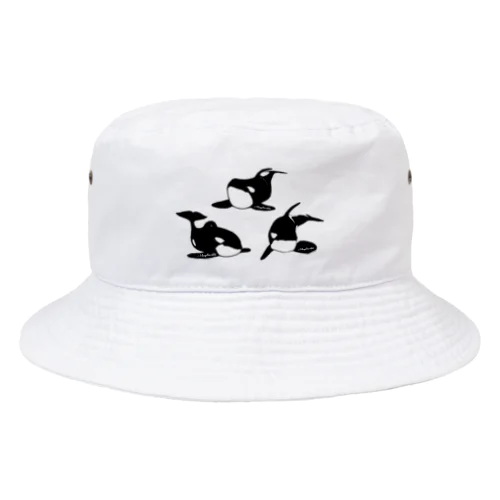 3頭集合 Bucket Hat