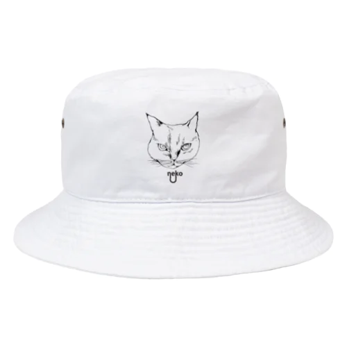 カメラ目線にゃん Bucket Hat