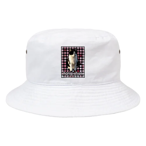 ドットハナちゃん⚫⚪⚫⚪ Bucket Hat