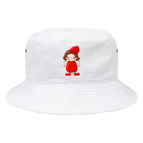 イチゴが好きすぎてイチゴになりたい女の子 Bucket Hat