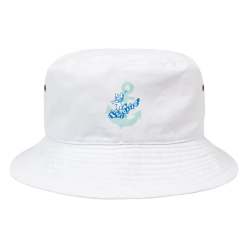 ネコザメとネコの海遊び Bucket Hat