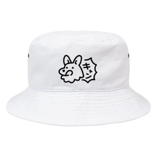 キャンって鳴く犬 Bucket Hat