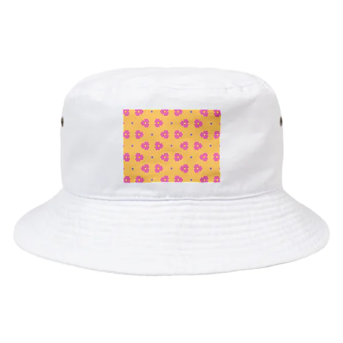 simple flower pattern Bucket Hat