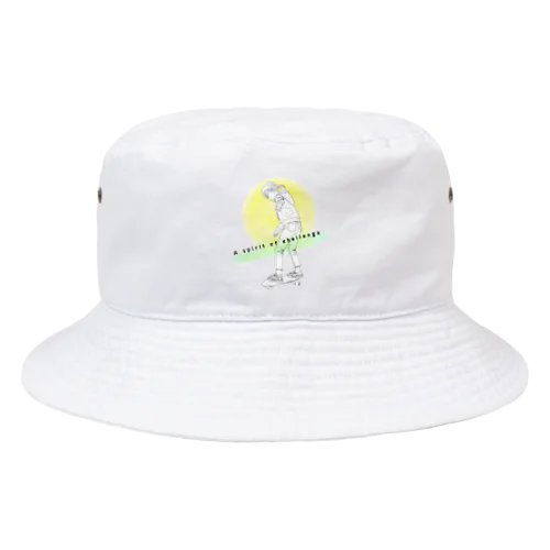 A spirit of challenge Bucket Hat