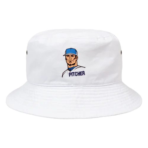 Pitcherくん01 Bucket Hat