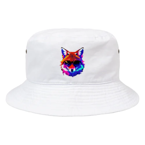 サングラス狐 Bucket Hat