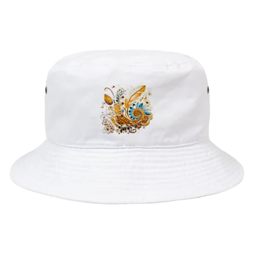 Golden  Leaves Bucket Hat