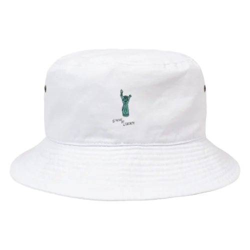 STATUE OF LIBERTY_透明 Bucket Hat