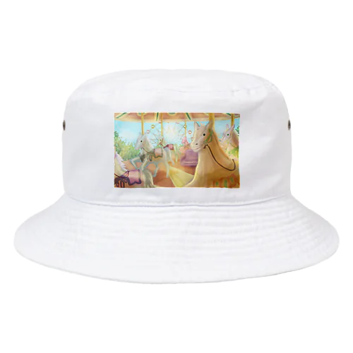 観覧車とメリーゴーランド Bucket Hat