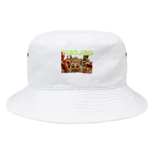 COLORFUL POPCORN MONSTERS by AI Bucket Hat