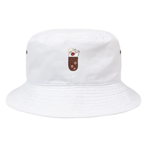 だんなシロクマコーヒーフロート Bucket Hat