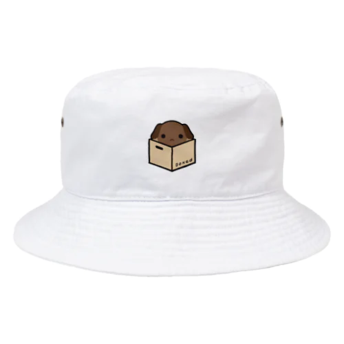 【Boxed * Dog】カラーVer Bucket Hat