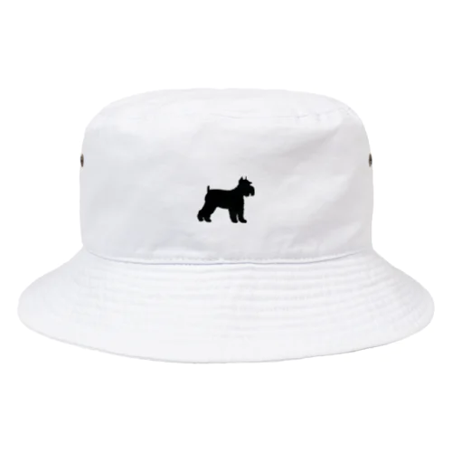 シュナウザーのシルエットシリーズ Bucket Hat